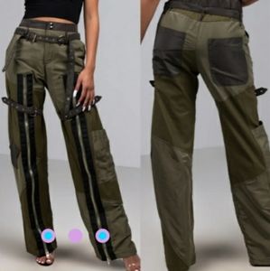 **New**Trendy parachute pants